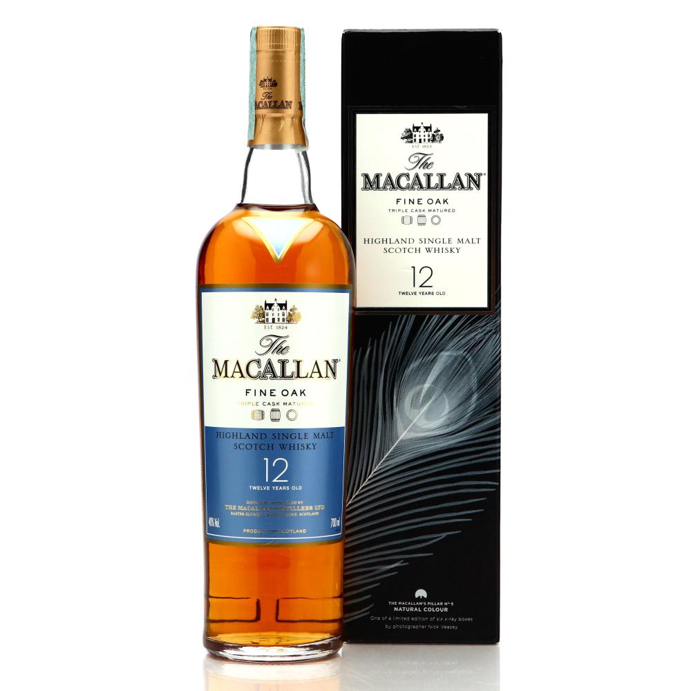 Macallan 12 Year Old Fine Oak Nick Veasey Pillars / No.5 Natural Colour