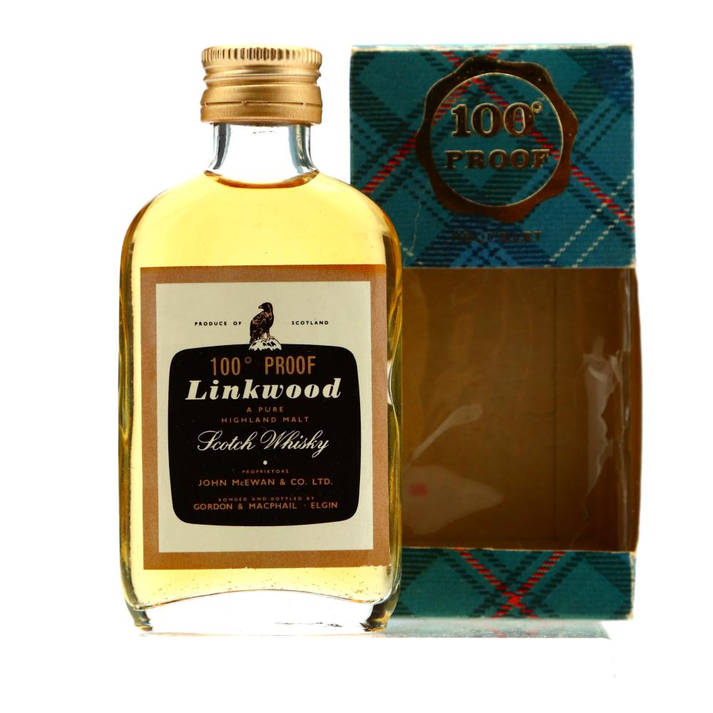 Linkwood Gordon and MacPhail 100 Proof Miniature
