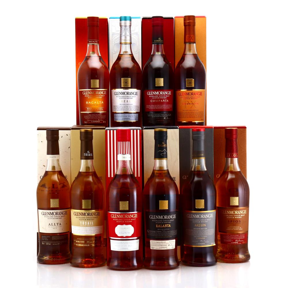Glenmorangie Private Edition 1-10 10 x 70cl