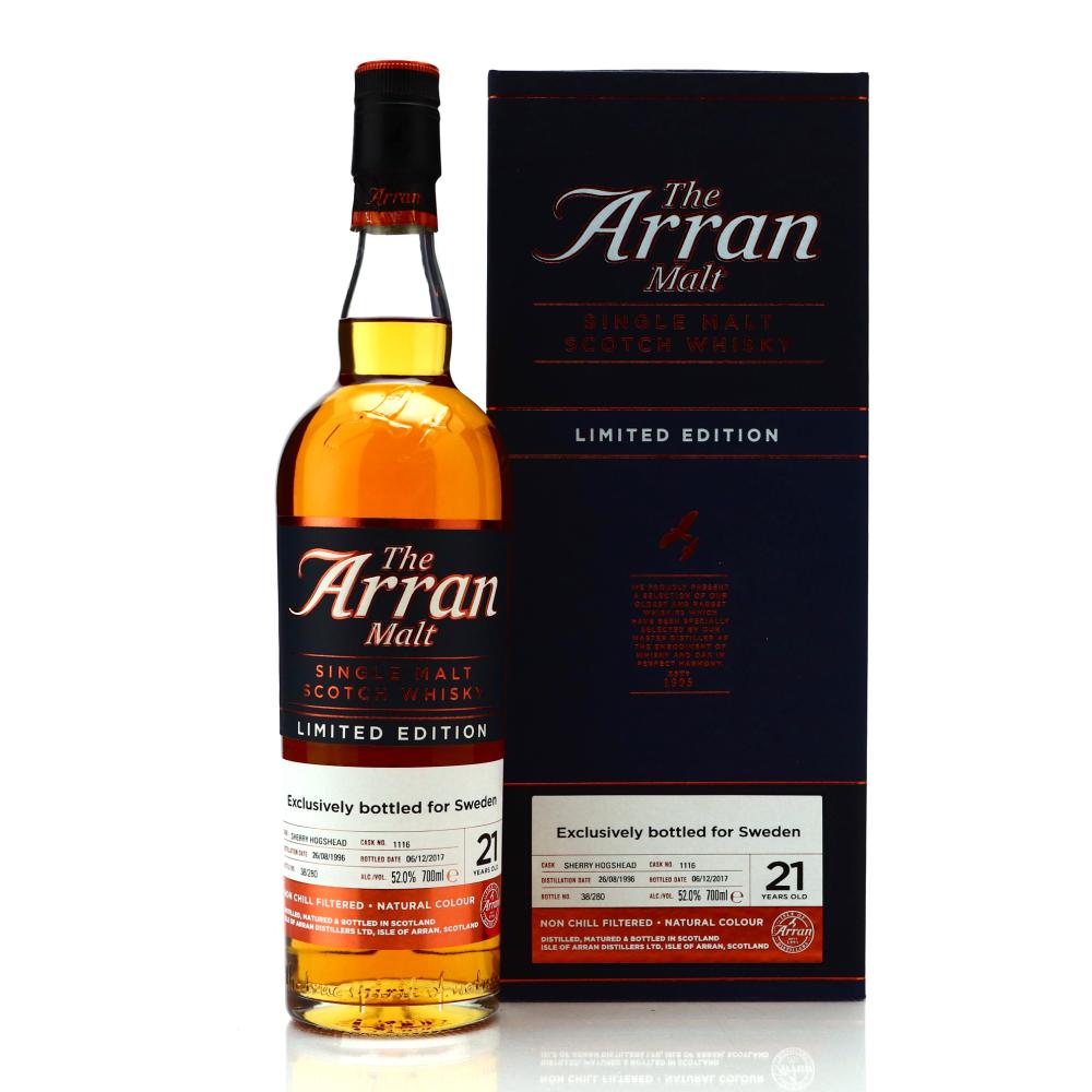 Arran 1996 Single Sherry Cask 21 Year Old #1116 / Sweden