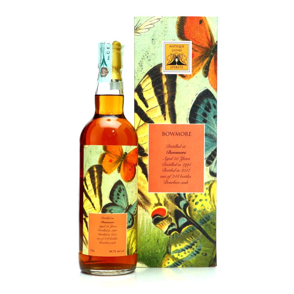 Bowmore 1991 Antique Lions 25 Year Old / The Butterflies