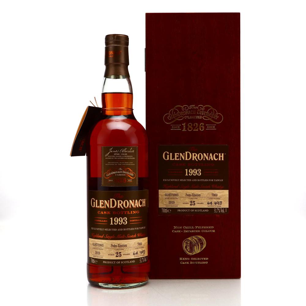 Glendronach 1993 Single PX Cask 25 Year Old #7069 / Taiwan