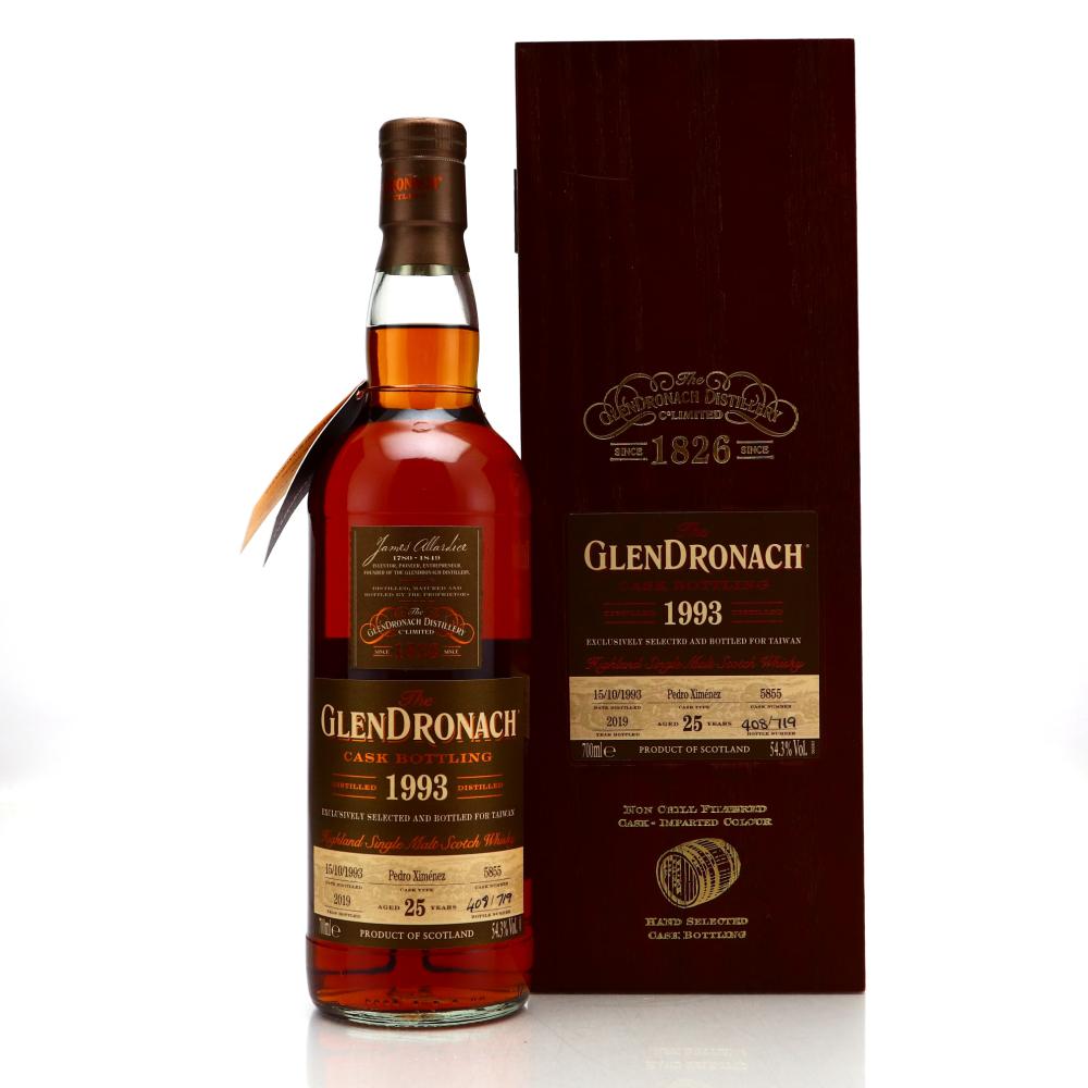 Glendronach 1993 Single PX Cask 25 Year Old #5855 / Taiwan