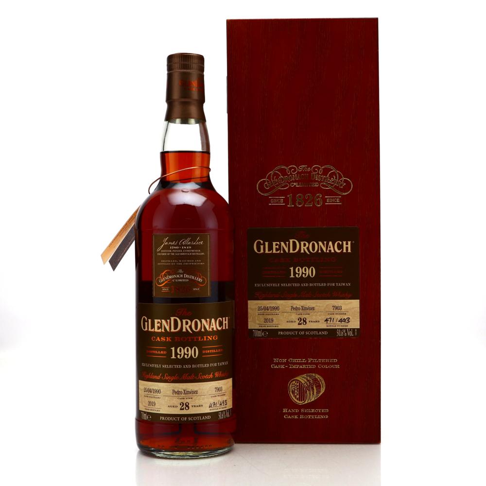 Glendronach 1990 Single PX Cask 28 Year Old #7903 / Taiwan