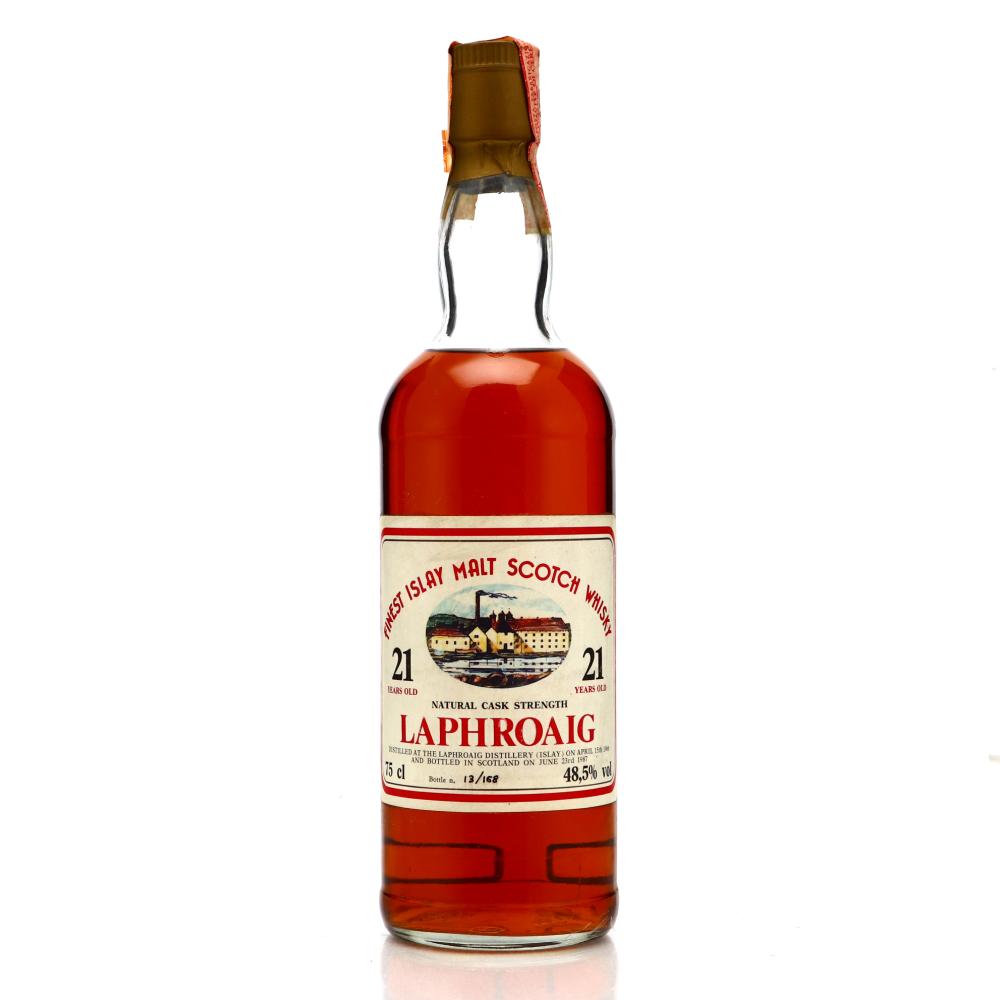 Laphroaig 1966 Intertrade 21 Year Old Cask Strength