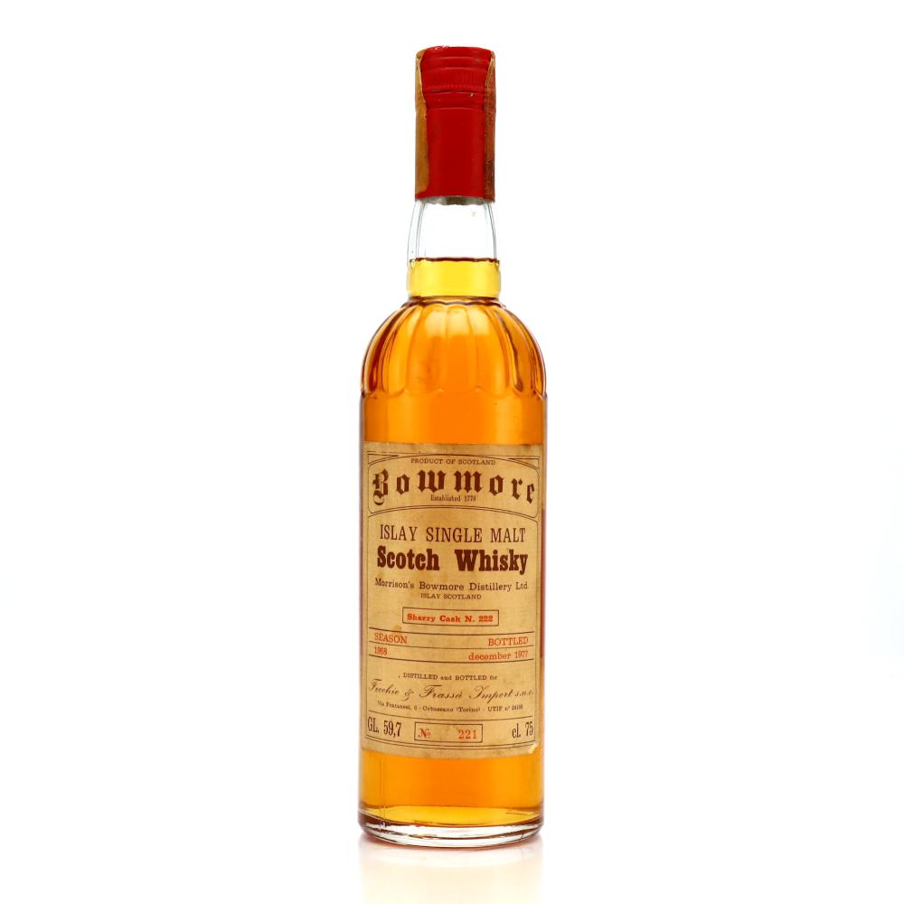 Bowmore 1968 Single Sherry Cask #222 / Fecchio & Frassa Import