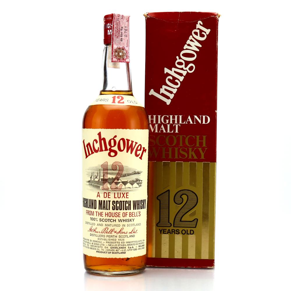 Inchgower 12 Year Old De Luxe 1970s / Ghirlanda Import