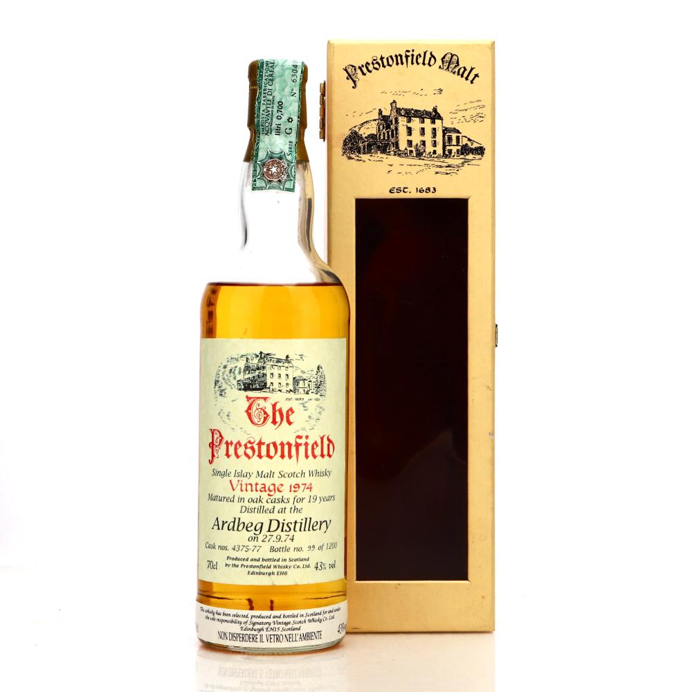 Ardbeg 1974 The Prestonfield 19 Year Old