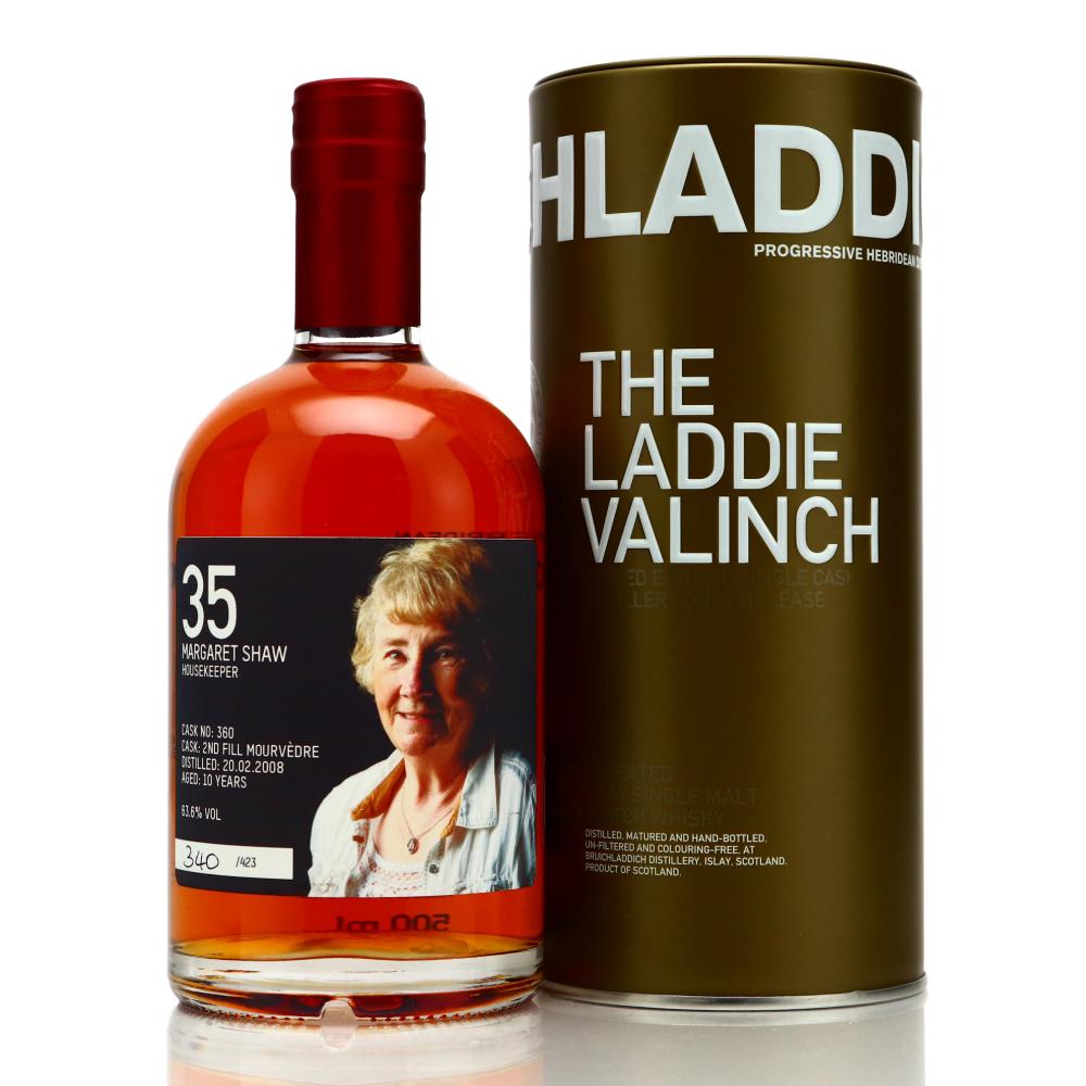Bruichladdich 2009 Margaret Shaw Valinch 10 Year Old / 2nd Fill Mourvedre