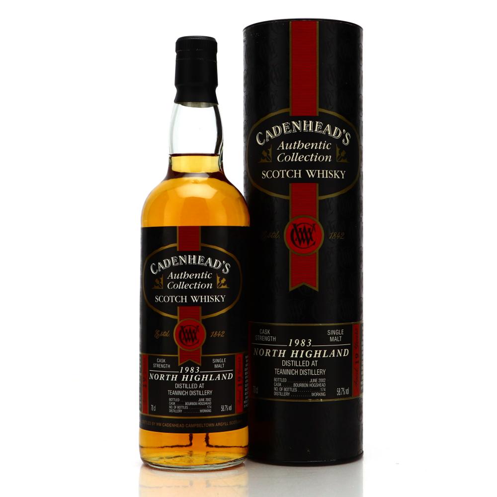 Teaninich 1983 Cadenhead's 19 Year Old