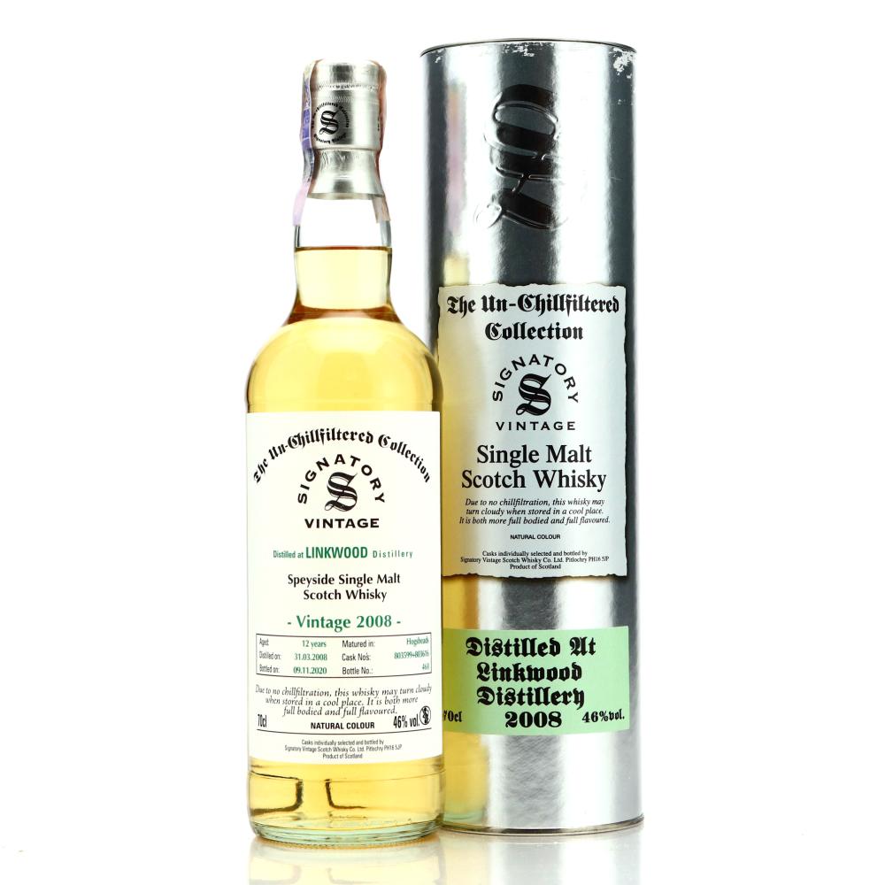 Linkwood 2008 Signatory Vintage 12 Year Old