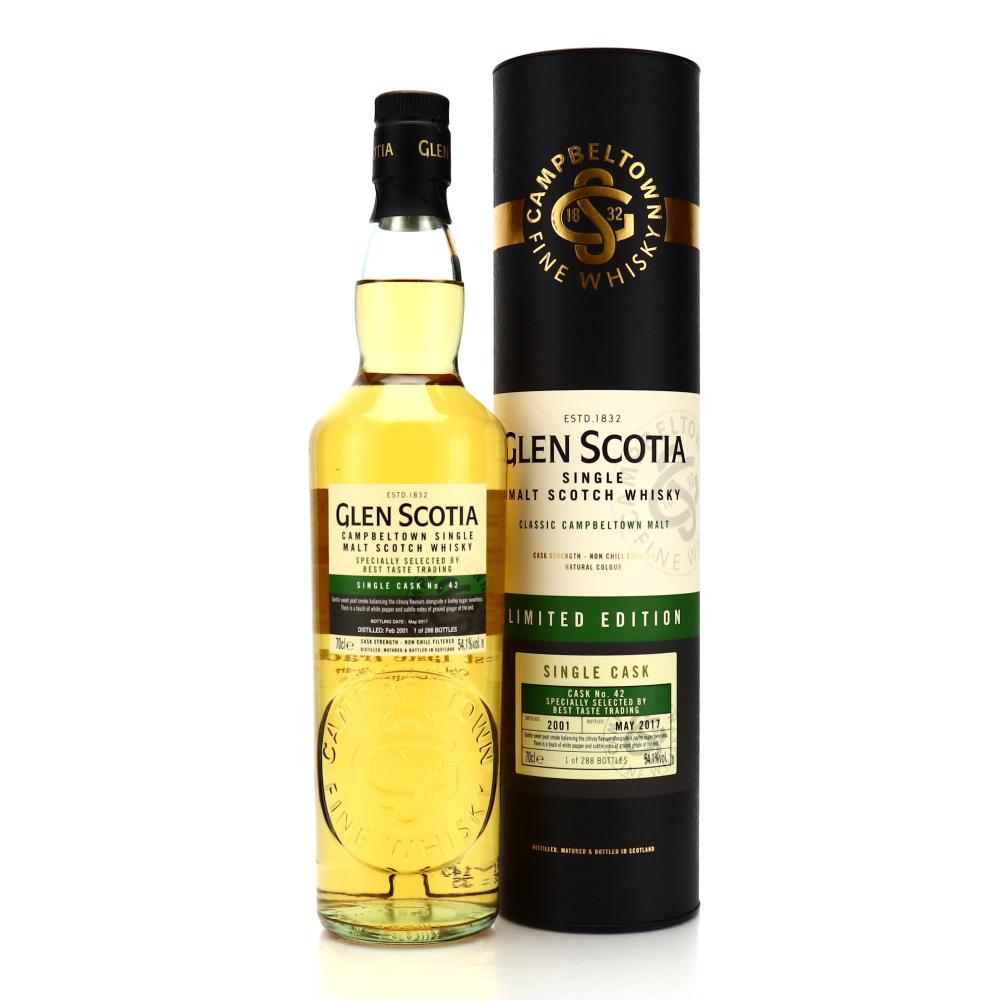 Glen Scotia 2001 Single Cask #42 / Best Taste Trading