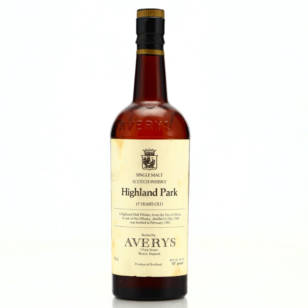 Highland Park 1964 Averys 17 Year Old