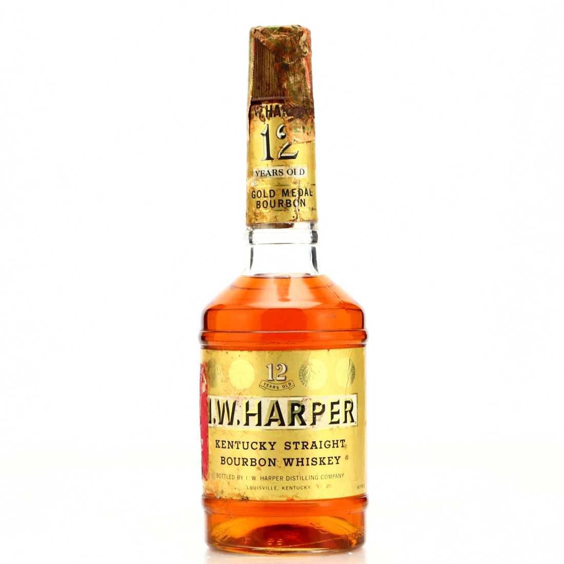 I.W. Harper Gold Medal 12 Year Old Kentucky Straight Bourbon 1970