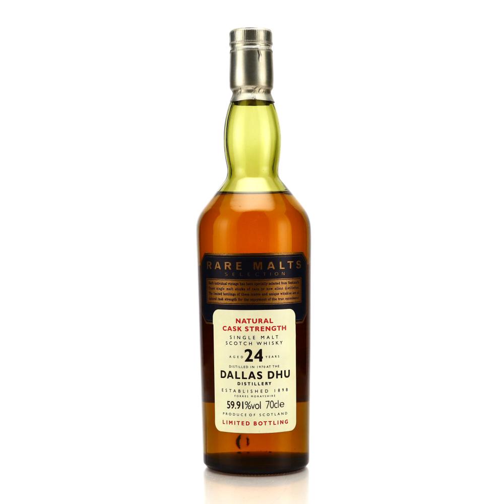 Dallas Dhu 1970 Rare Malts 24 Year Old / 59.91%