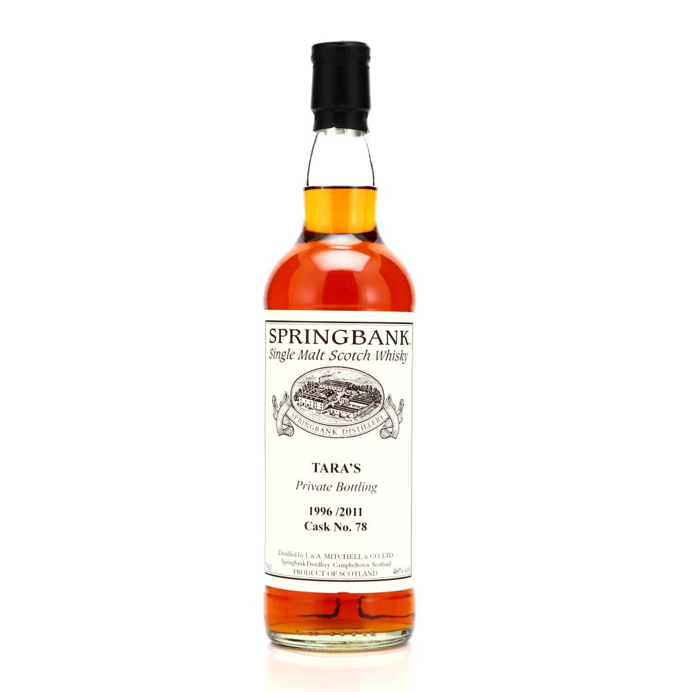 Springbank 1996 Private Cask #78 / TARA's