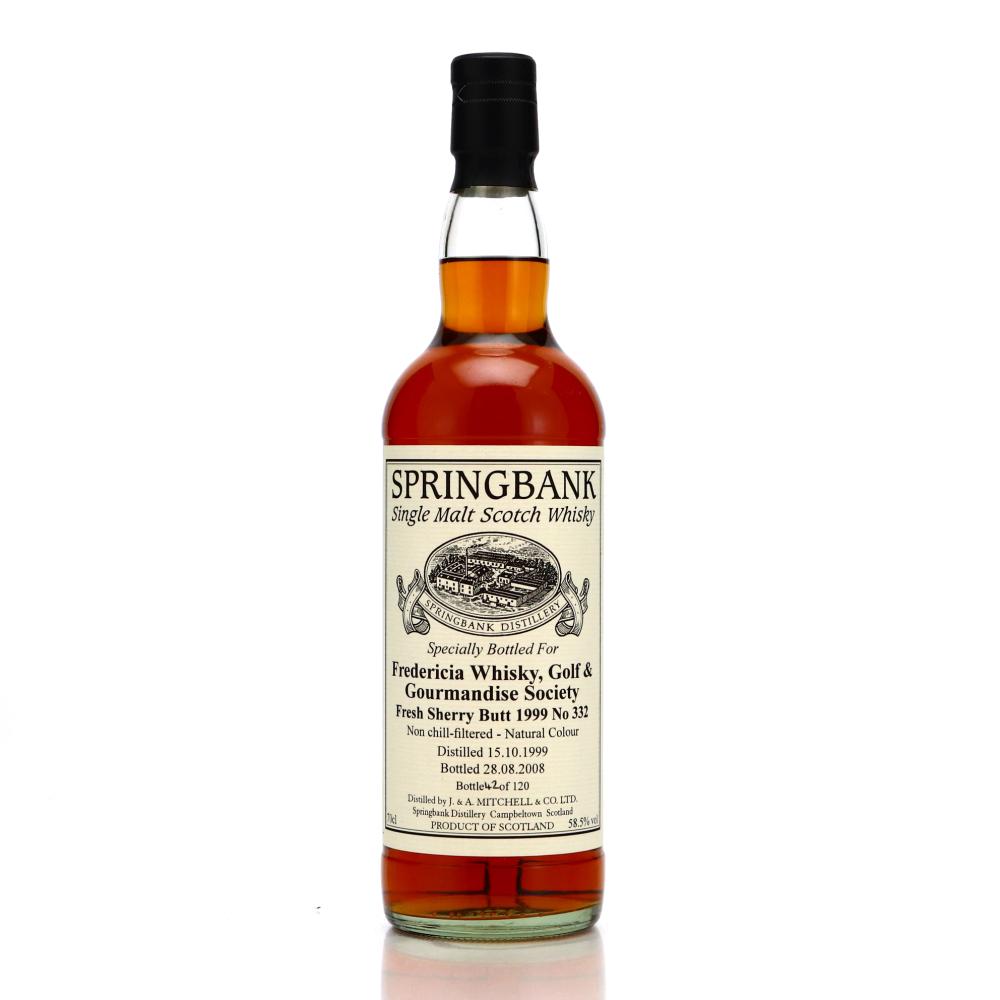 Springbank 1999 Private Sherry Cask #332 / Fredericia Whisky, Gold & Gourmandise Society