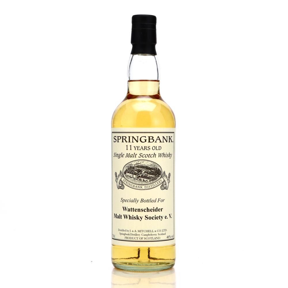 Springbank 11 Year Old Private Cask / Wattenscheider Malt Whisky Society e. V.
