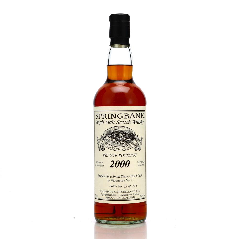 Springbank 2000 Private Sherry Cask