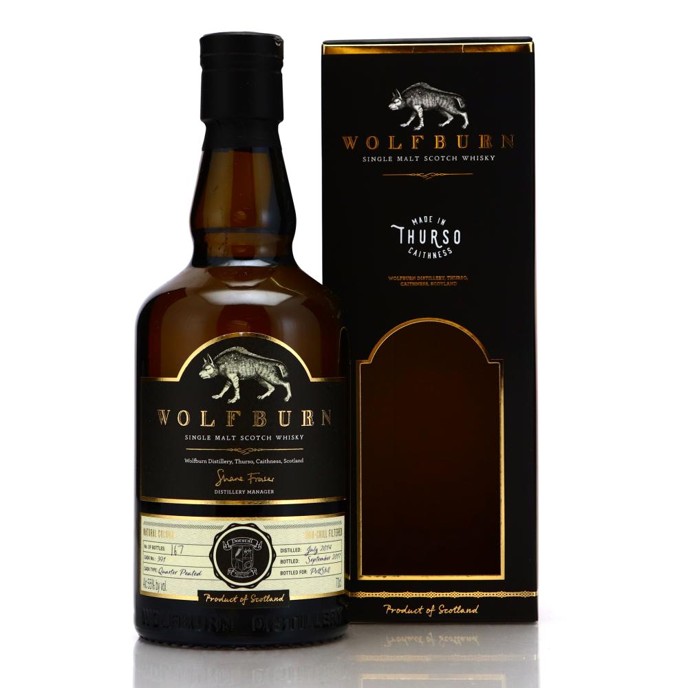 Wolfburn 2014 Single Peated Cask #391 / Potstill Austria