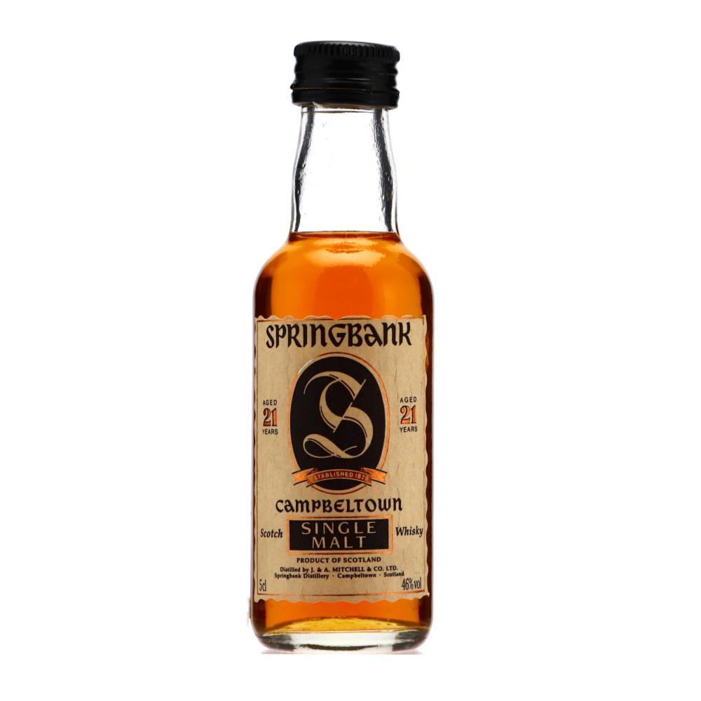 Springbank 21 Year Old Miniature