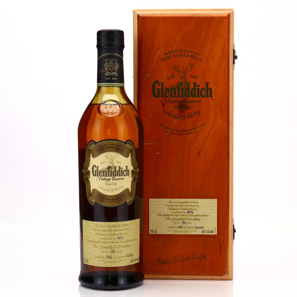 Glenfiddich 1972 Vintage Reserve 32 Year Old #16032