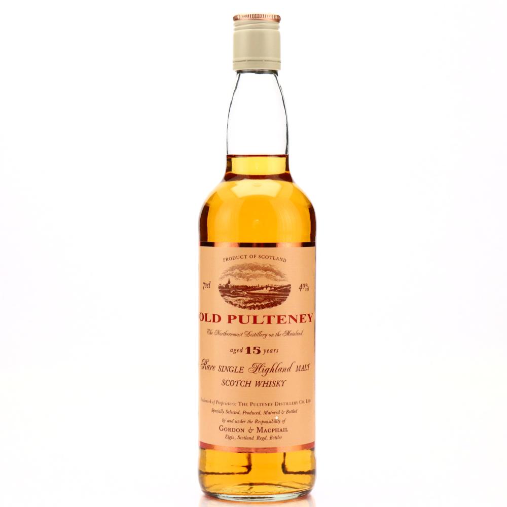 Old Pulteney 15 Year Old Gordon and MacPhail