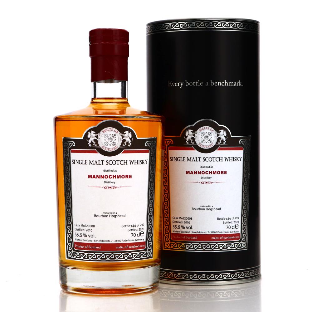 Mannochmore 2010 Malts of Scotland Bourbon Hogshead