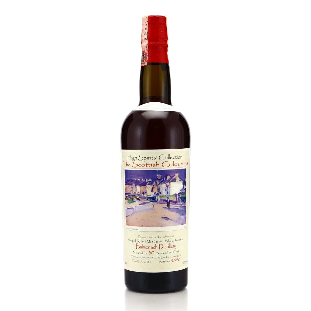Balmenach 1972 High Spirits 30 Year Old / The Scottish Colourists