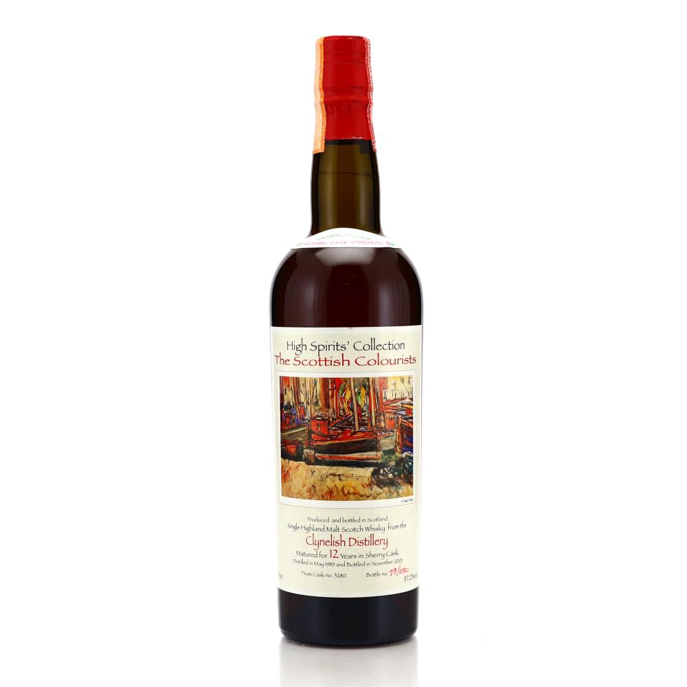 Clynelish 1989 High Spirits 12 Year Old / The Scottish Colourists