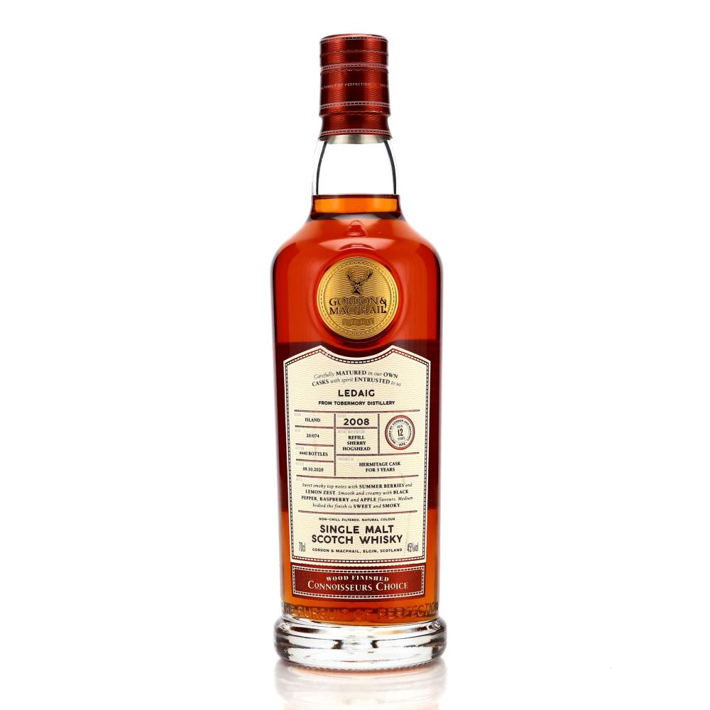 Ledaig 2008 Gordon and Macphail 12 Year Old Batch 20/074