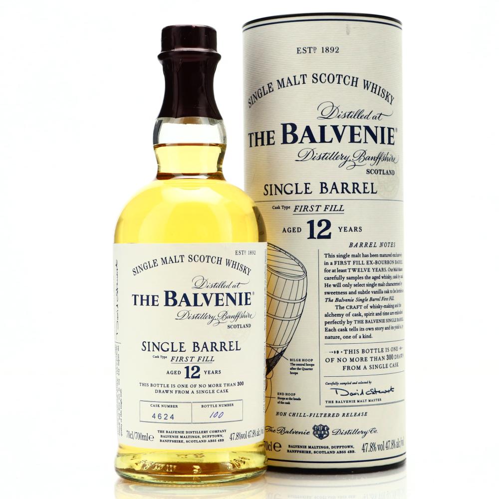 Balvenie 12 Year Old First Fill Single Barrel #4624