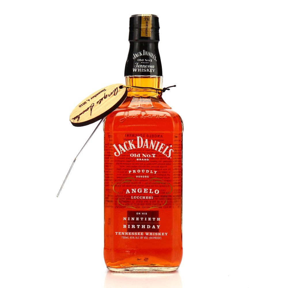 Jack Daniel's Old No.7 Angelo Lucchesi 90th Birthday / Signed by Angelo Lucchesi