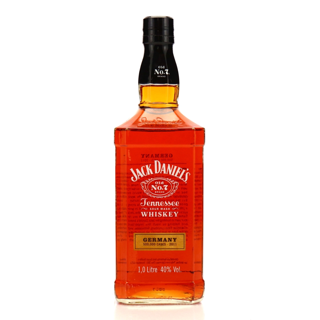 Jack Daniel's Old No.7 Brand Germany 50k Cases 1 Litre 2011