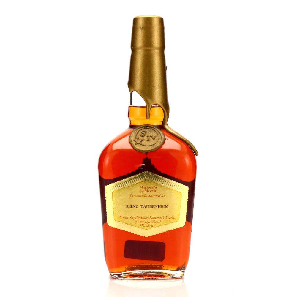 Maker's Mark Gold Label Label Kentucky Straight Bourbon / Heinz Taubenheim
