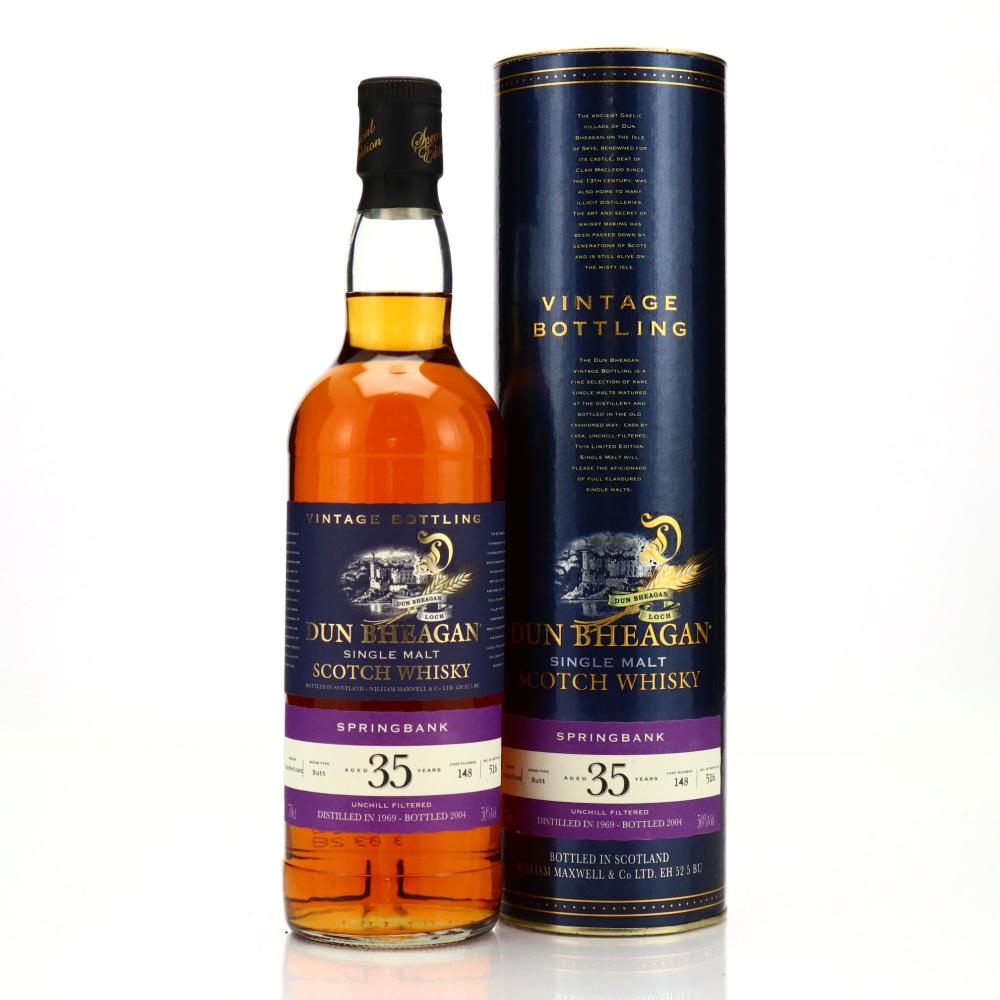 Springbank 1969 Dun Bheagan 35 Year Old