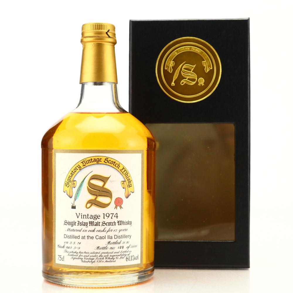Caol Ila 1974 Signatory Vintage 17 Year Old