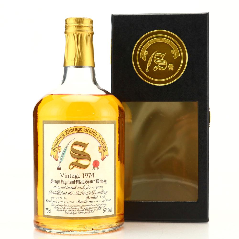 Balvenie 1974 Signatory Vintage 15 Year Old
