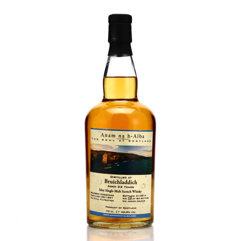 Bruichladdich 1991 Anam na h-Alba 22 Year Old