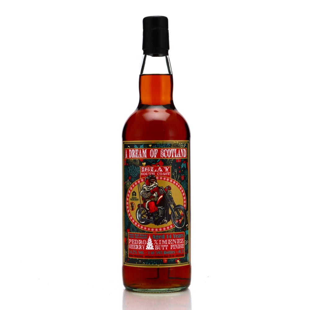 South Coast Islay Single Malt 14 Year Old Dream of Scotland Pedro Ximenez Finish