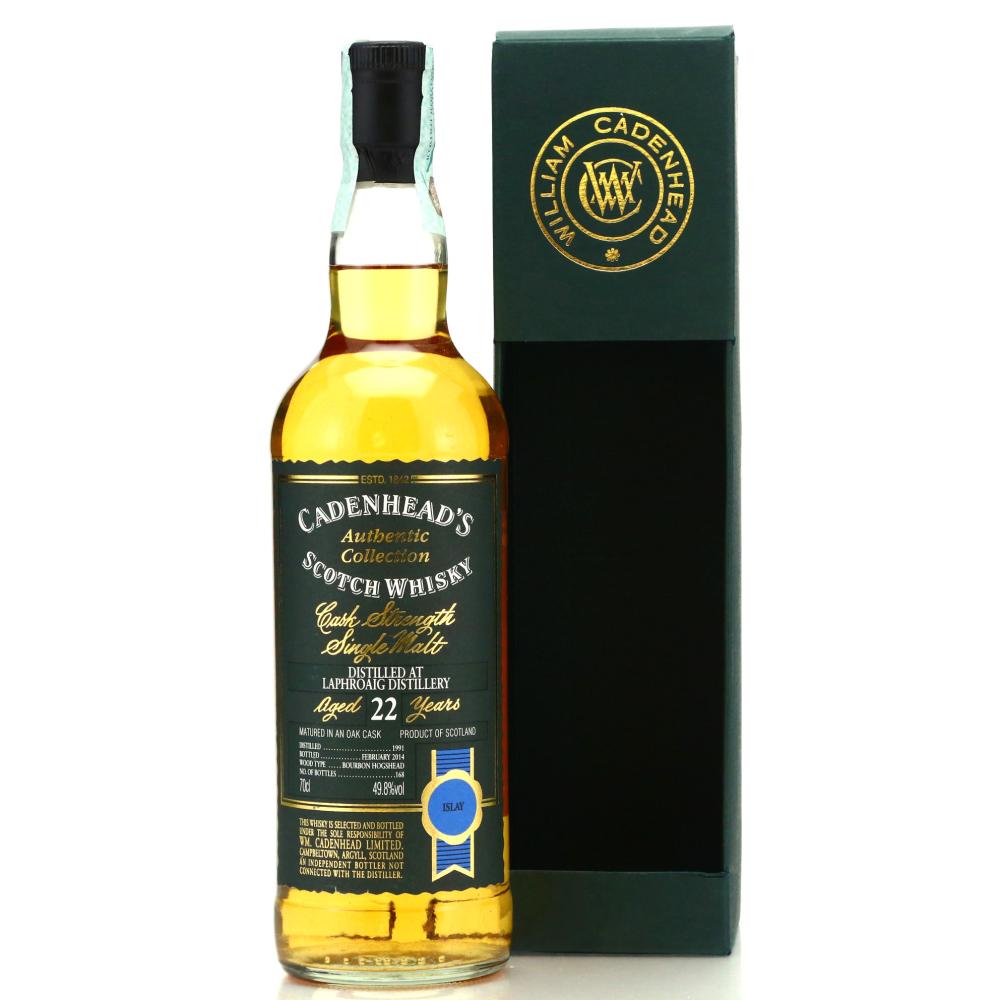 Laphroaig 1991 Cadenhead's 22 Year Old
