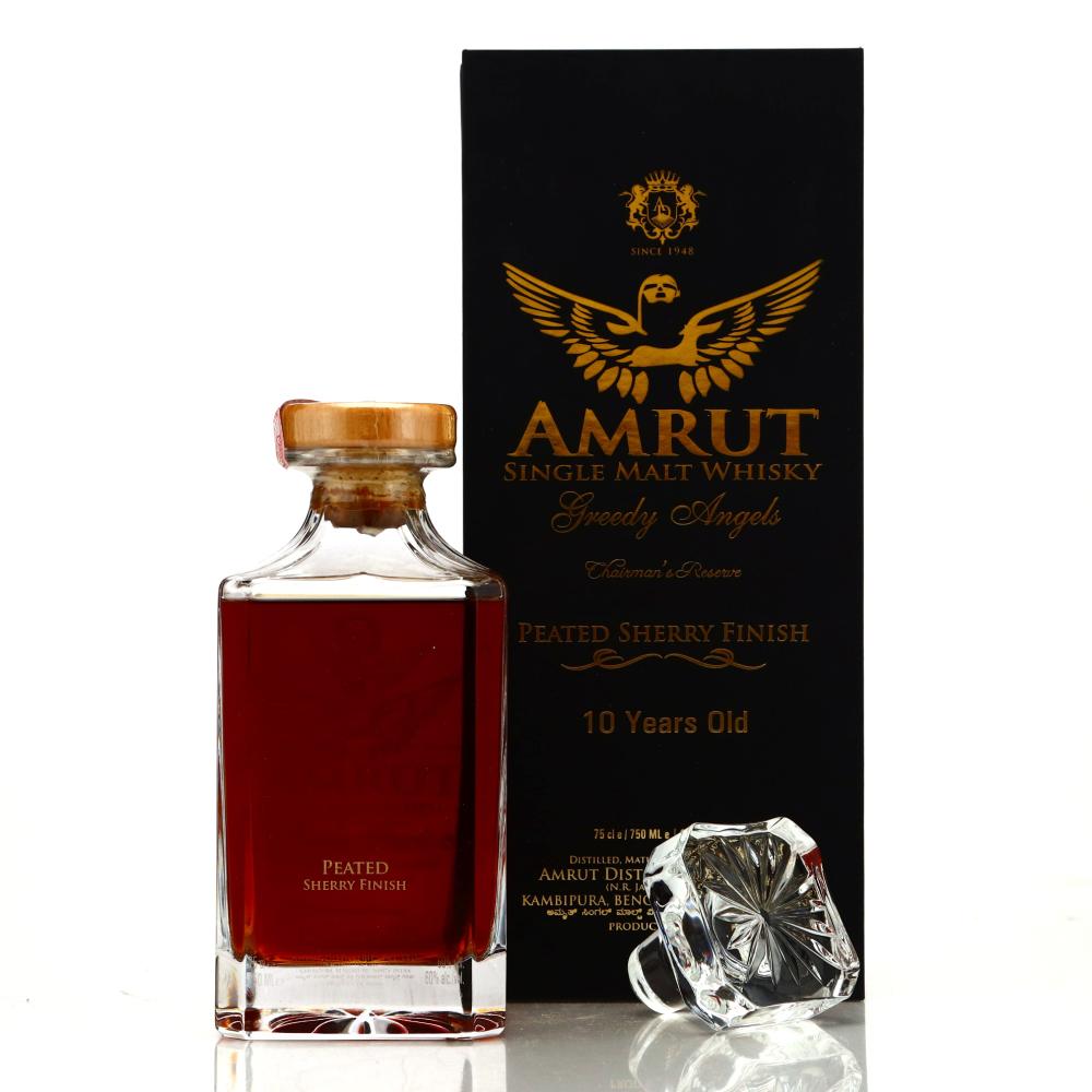 Amrut Greedy Angels 10 Year Old Chairman's Reserve Peated Sherry Finish