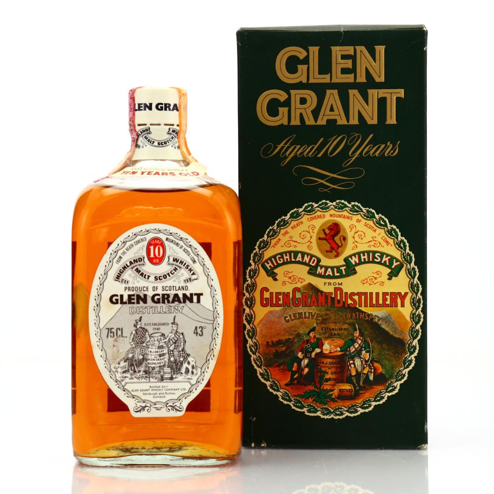 Glen Grant 10 Year Old 1970s / Rossi Import