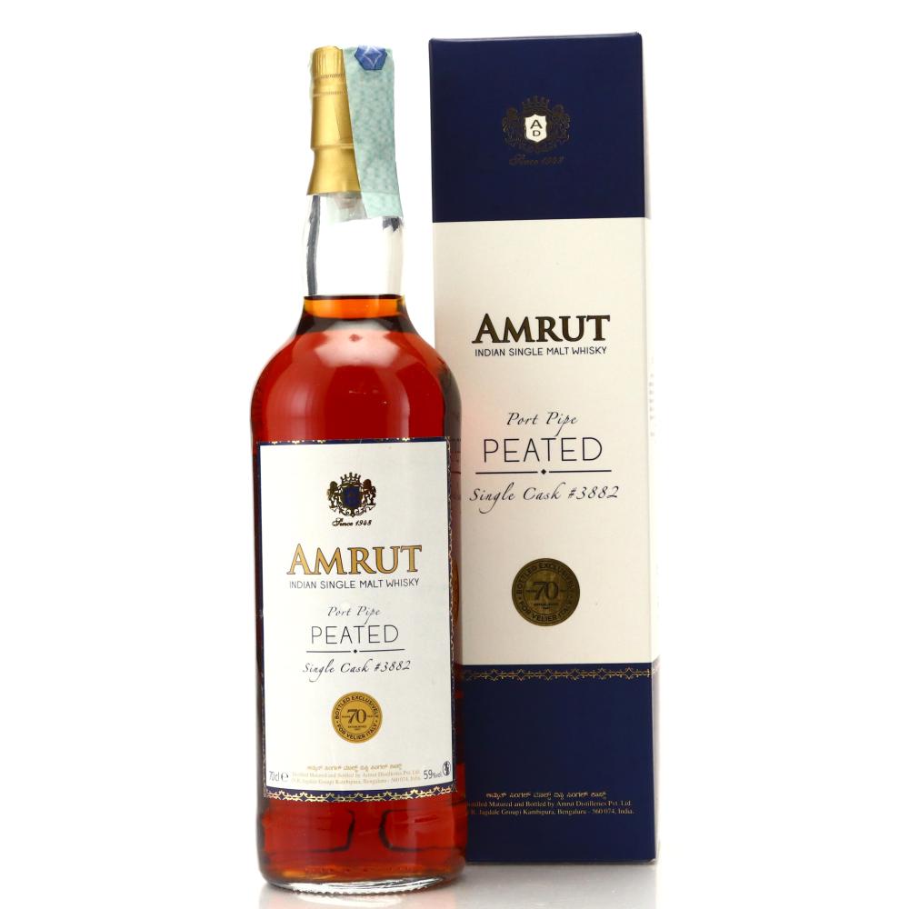 Amrut Peated Single Port Cask #3882 / LMDW