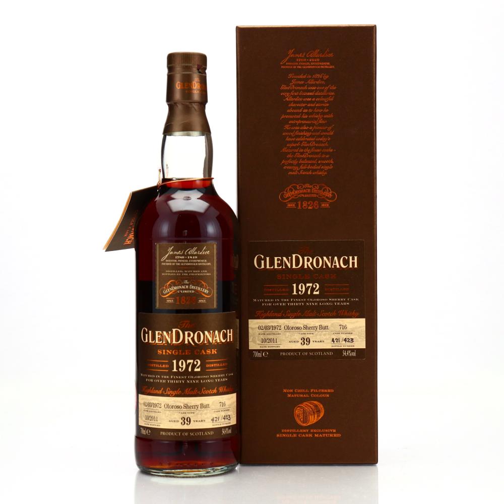 Glendronach 1972 Single Oloroso Cask 39 Year Old #716 / Batch 5