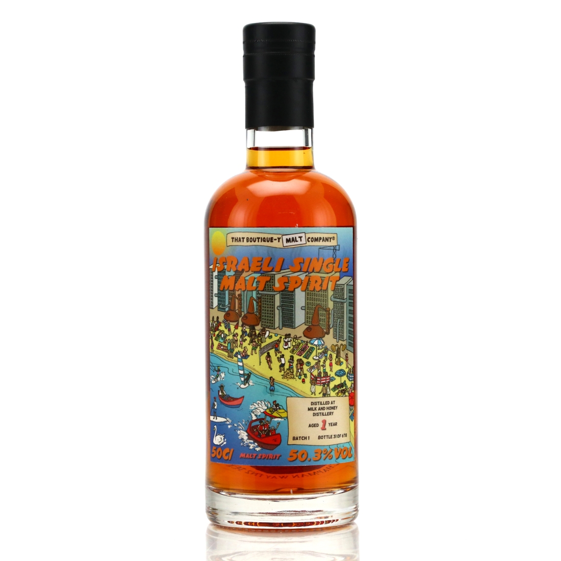 Milk and Honey 1 Year Old That Boutique-y Whisky Company Batch #1