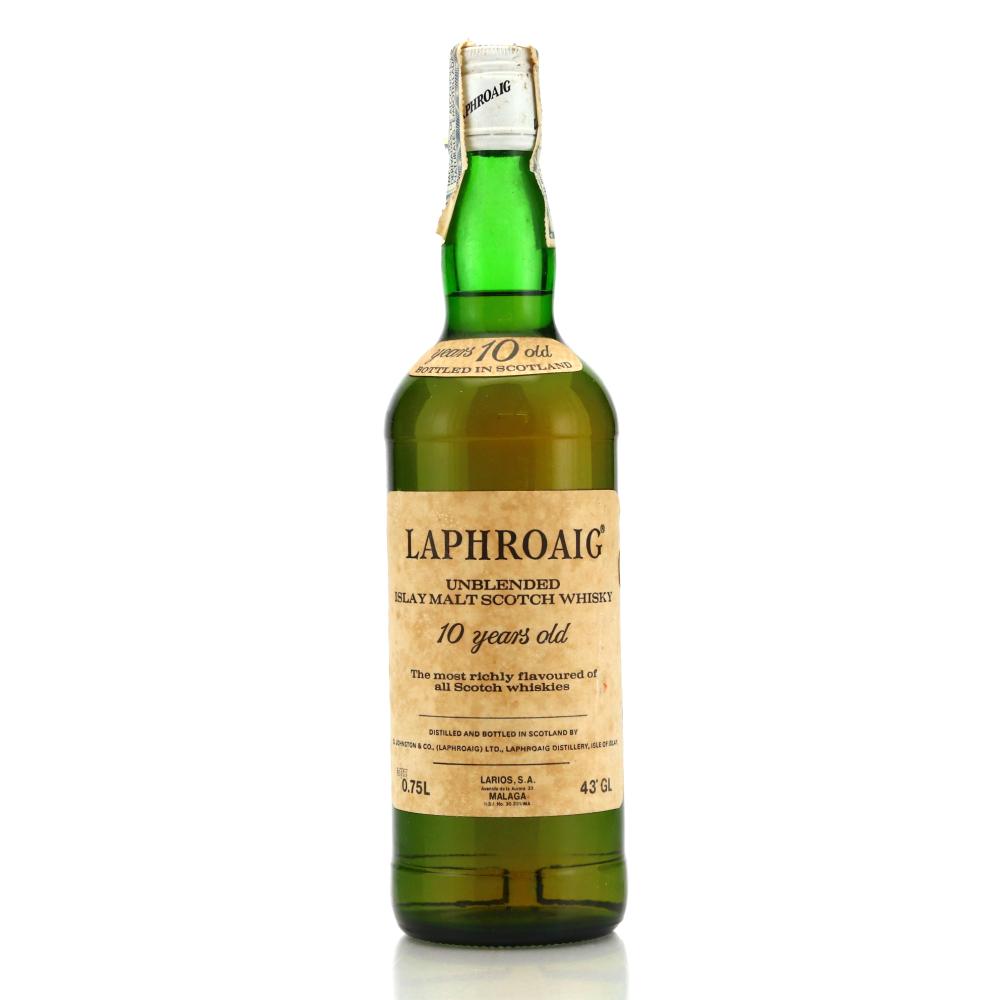 Laphroaig 10 Year Old early 1980s / Larios Import