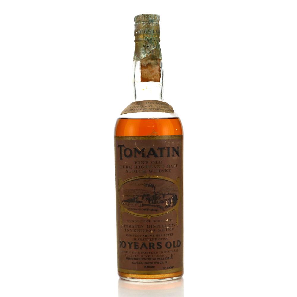 Tomatin 10 Year Old 1960s / Spanish Import