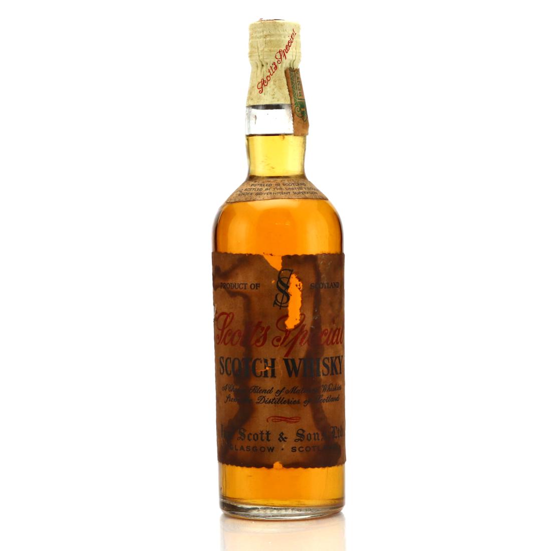 Scott's Special Scotch Whisky 1960s Whisky | Whisky Auctioneer