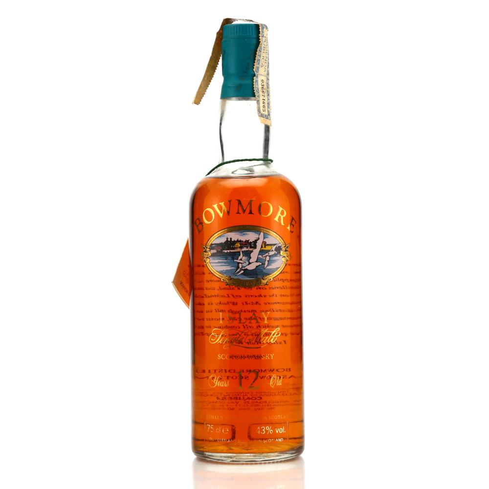 Bowmore 12 Year Old Screen Print 1980s